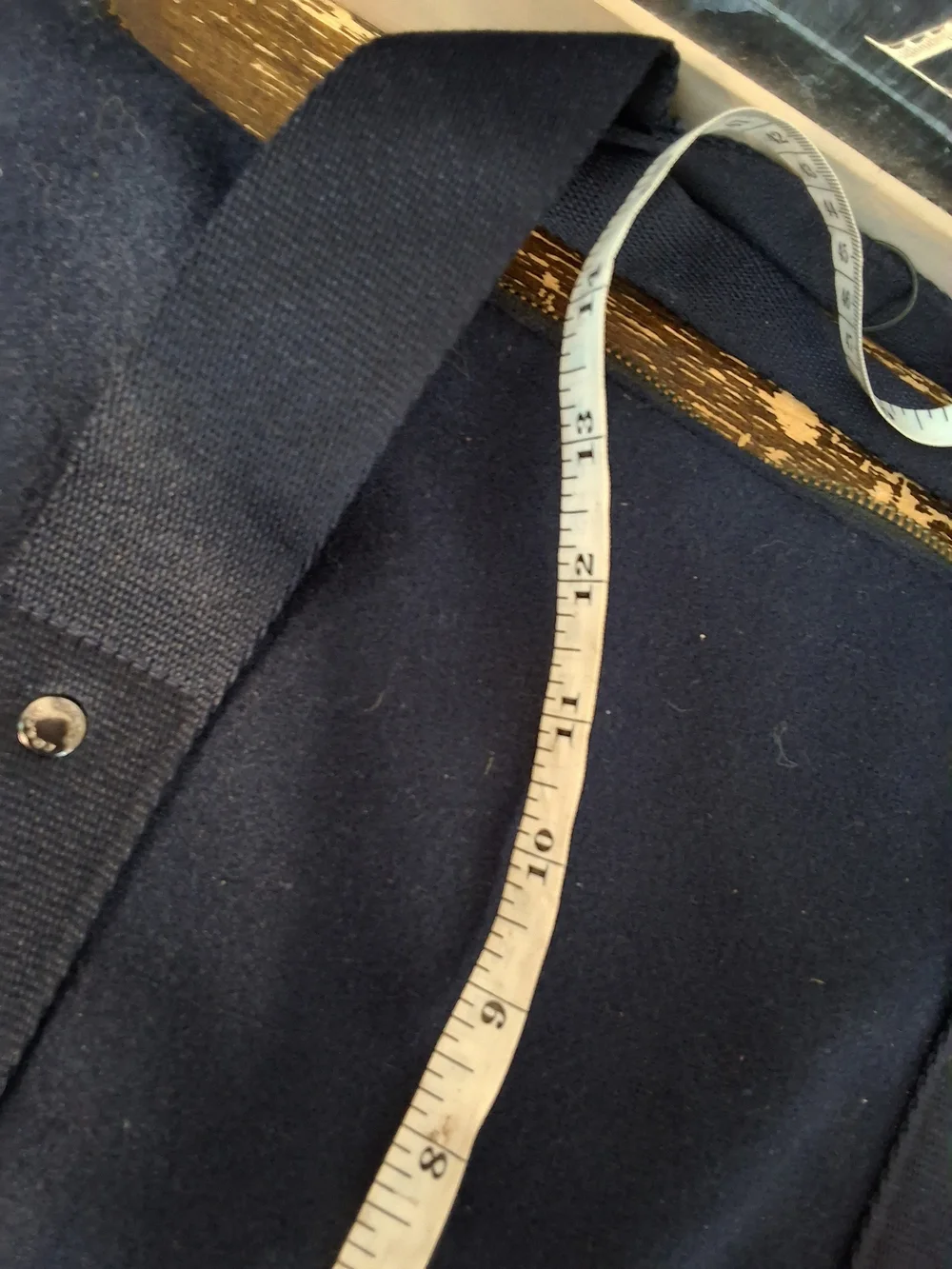 Coach Men's Navy Canvas Tote Bag